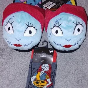 Nightmare Before Christmas Sally Slipper and Socks